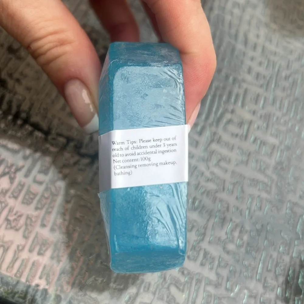 Handmade diamond soap